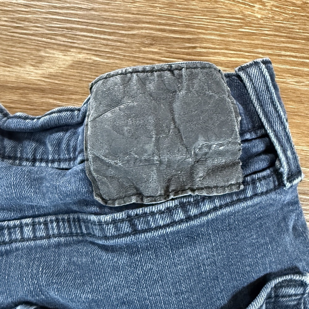Levi's Men's 514 Straight Leg Jeans W33 L32 Blue Denim Mid Rise Classic Fit - Picture 9 of 11